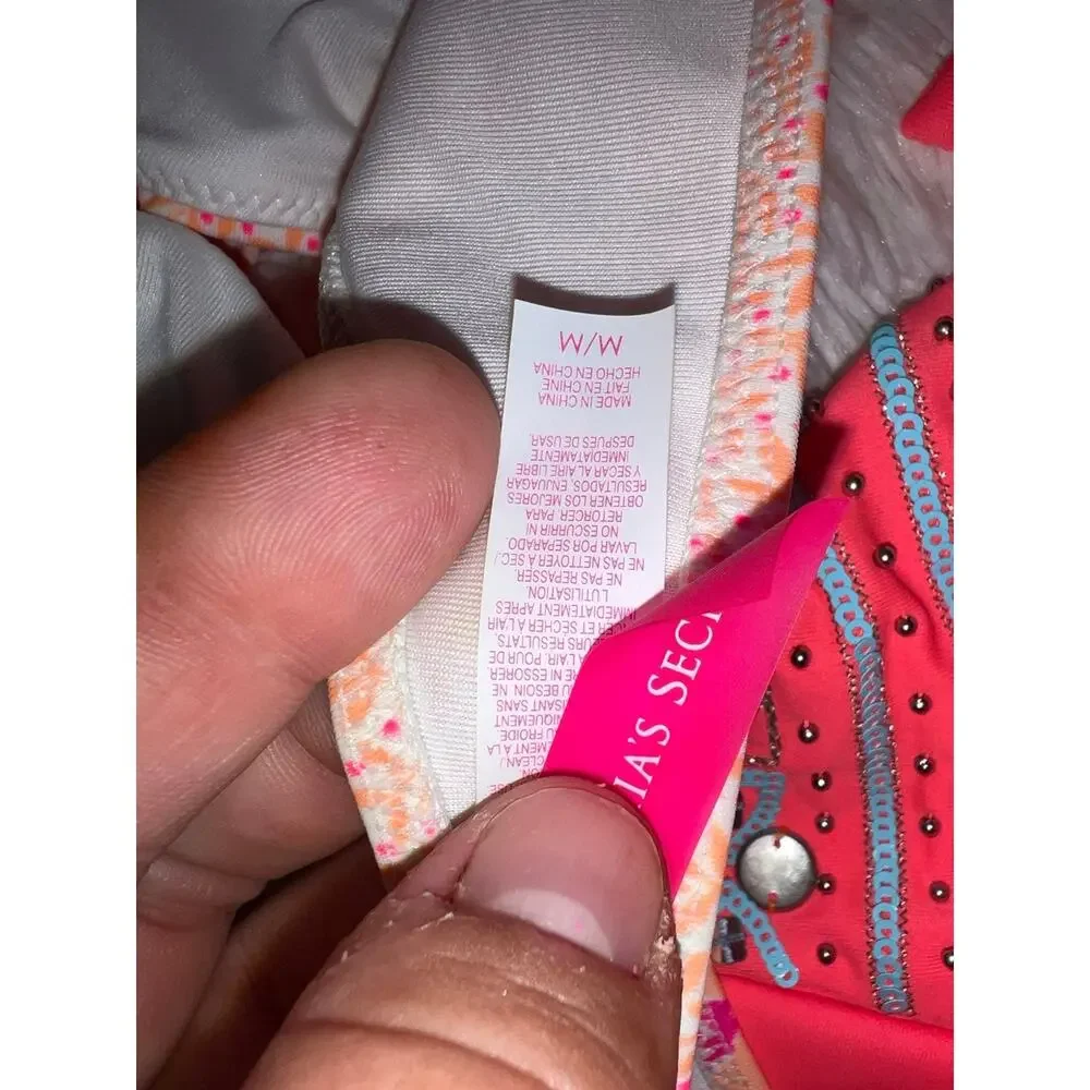 Victoria's Secret strapless Bikini Top lot 3pc size med